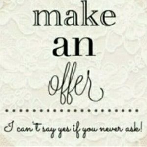 All reasonable offers are considered 💕